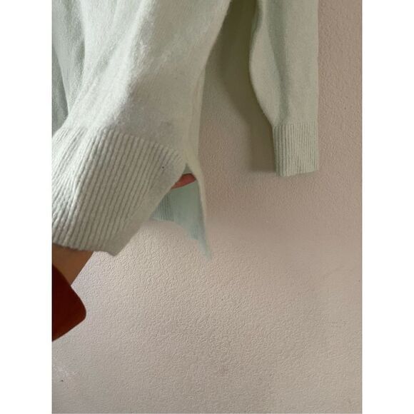 J crew oversized wool and alpaca v neck sweater xxs - Picture 3 of 8